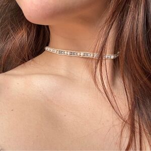 Pura Vida Cream and Silver Beaded Necklace